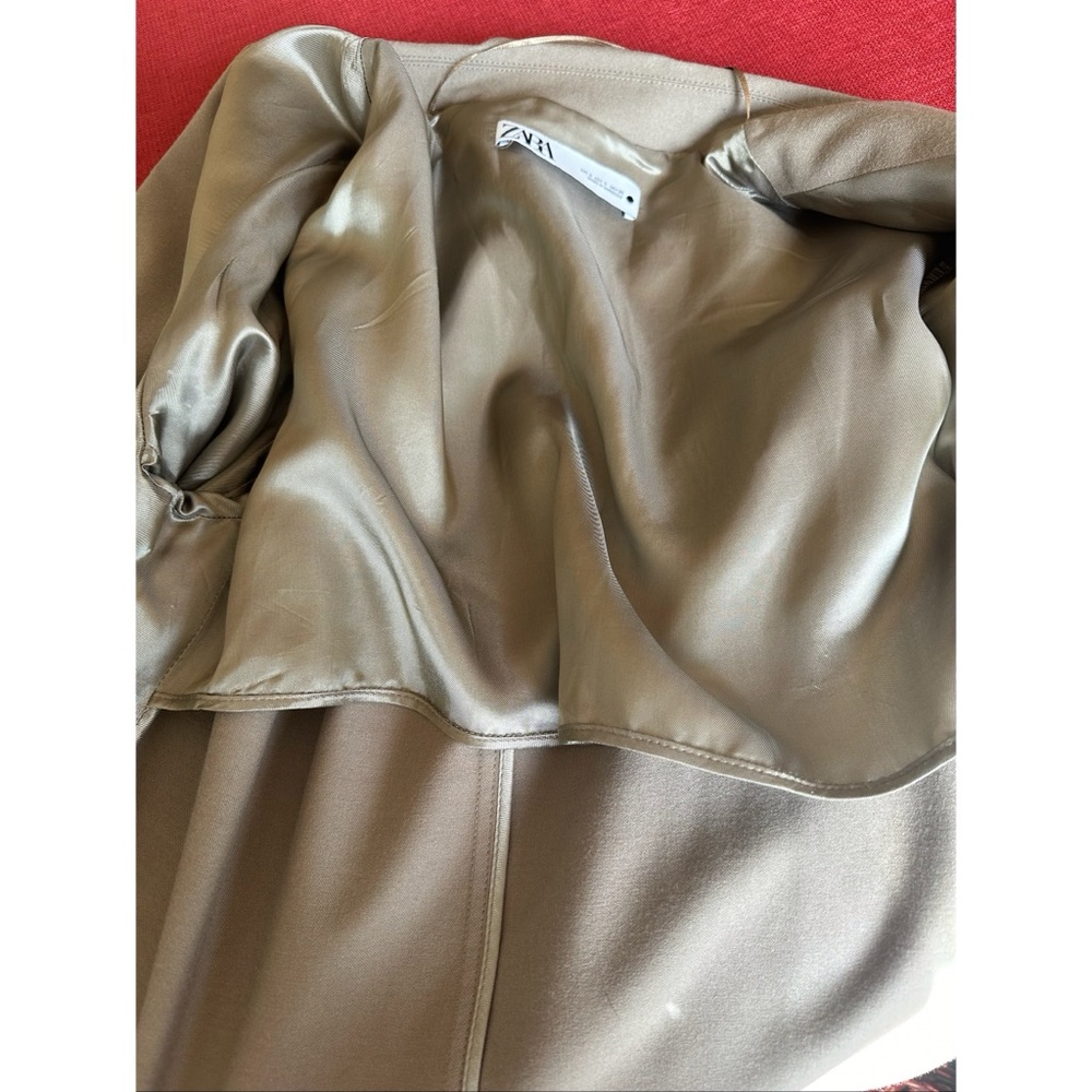 Zara Straight Cut ZW Wool Coat Limited Edition, NWT, S - Picture 9 of 16
